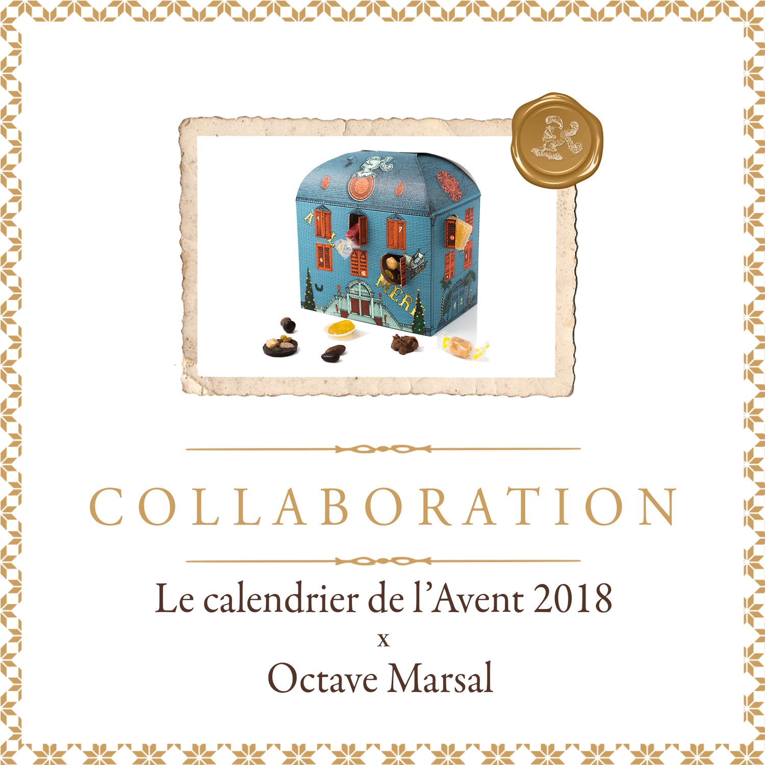 Octave Marsal signe notre sixième calendrier de l’Avent.