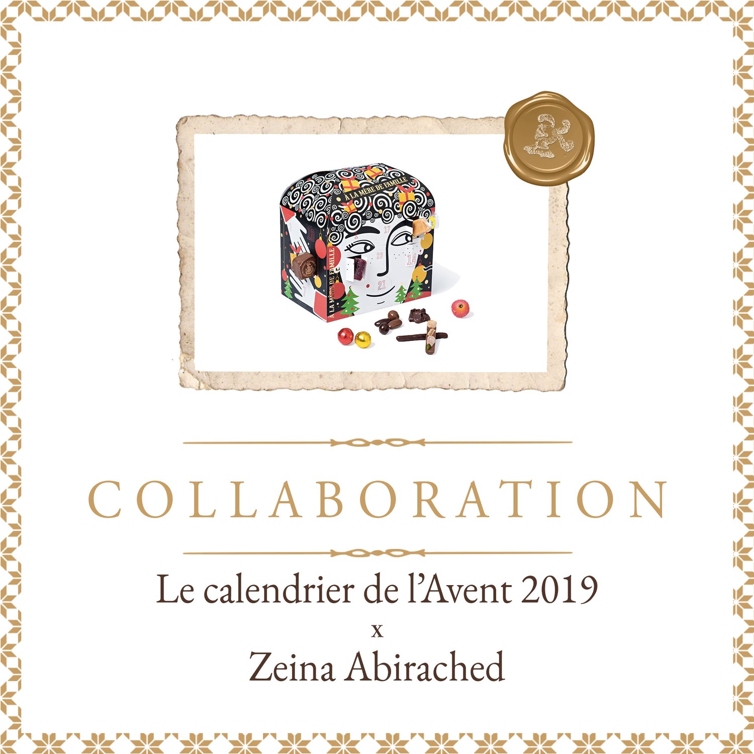 Zeina Abirached signe notre septième calendrier de l’Avent.