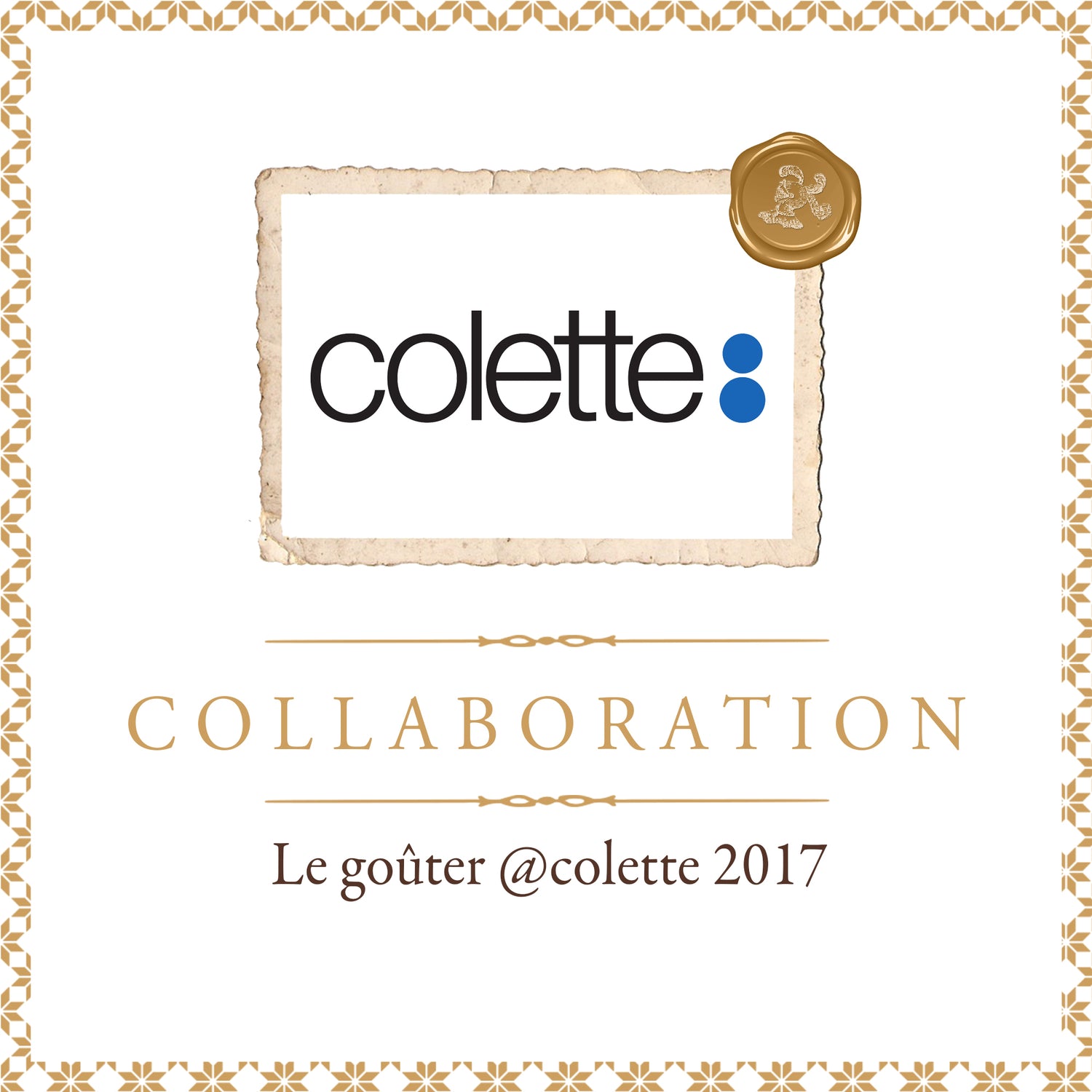 Goûter chez Colette