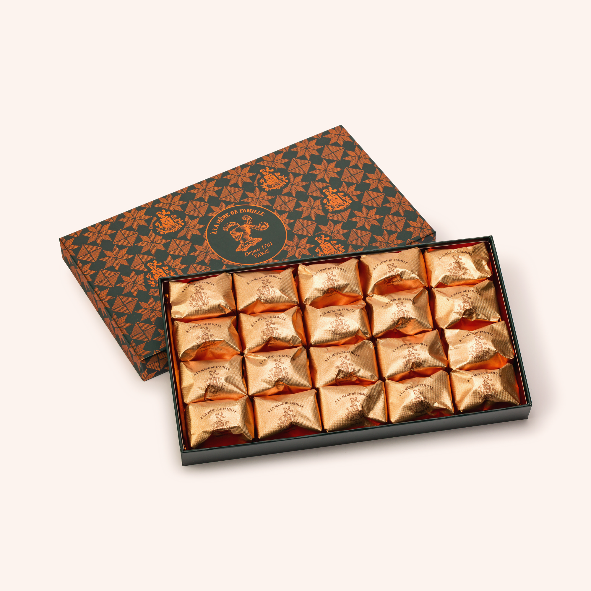 Coffret de 20 marrons glacés signature