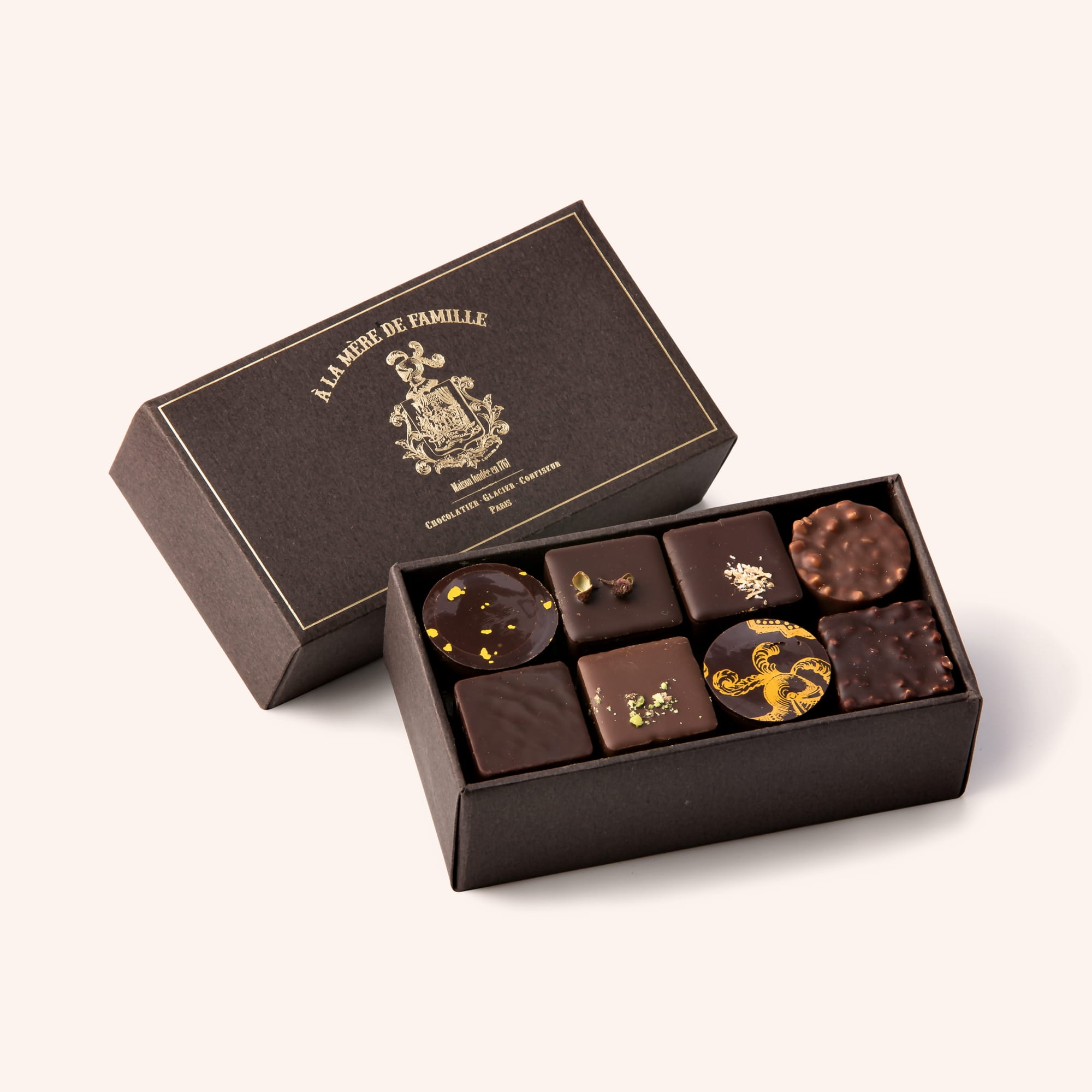 Coffret de chocolats assortis 130 g