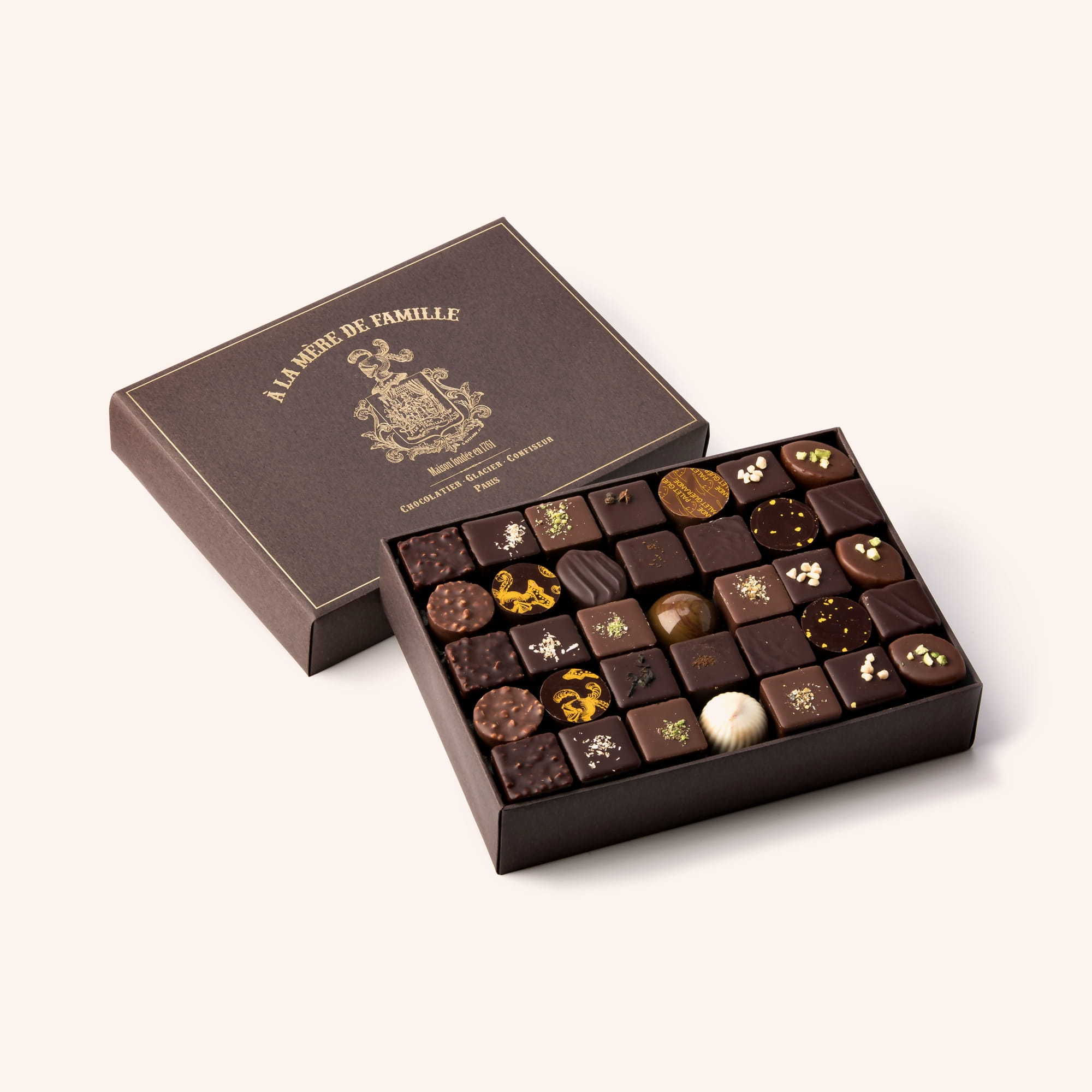 Coffret de chocolats assortis 590 g