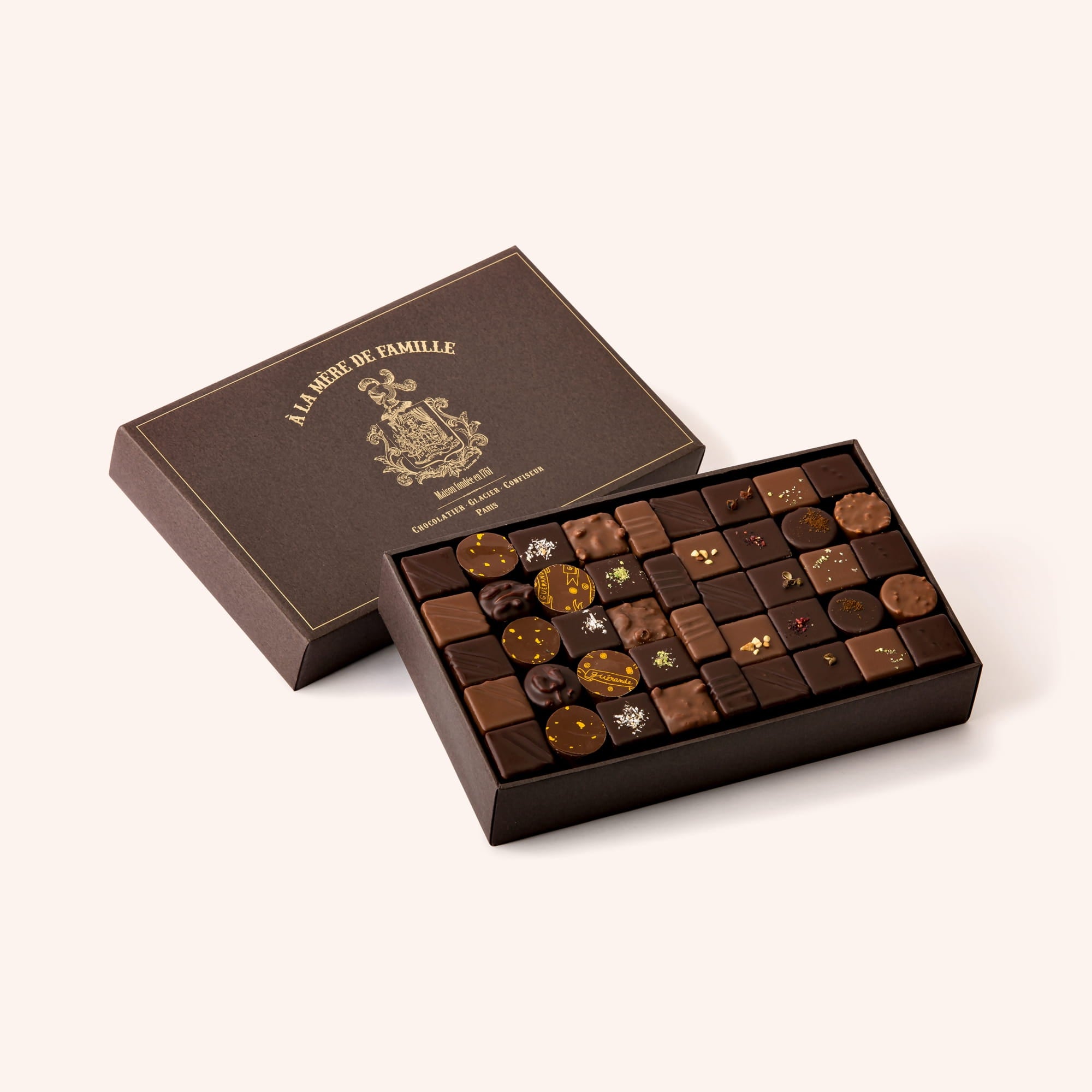 Coffret de chocolats assortis 740 g