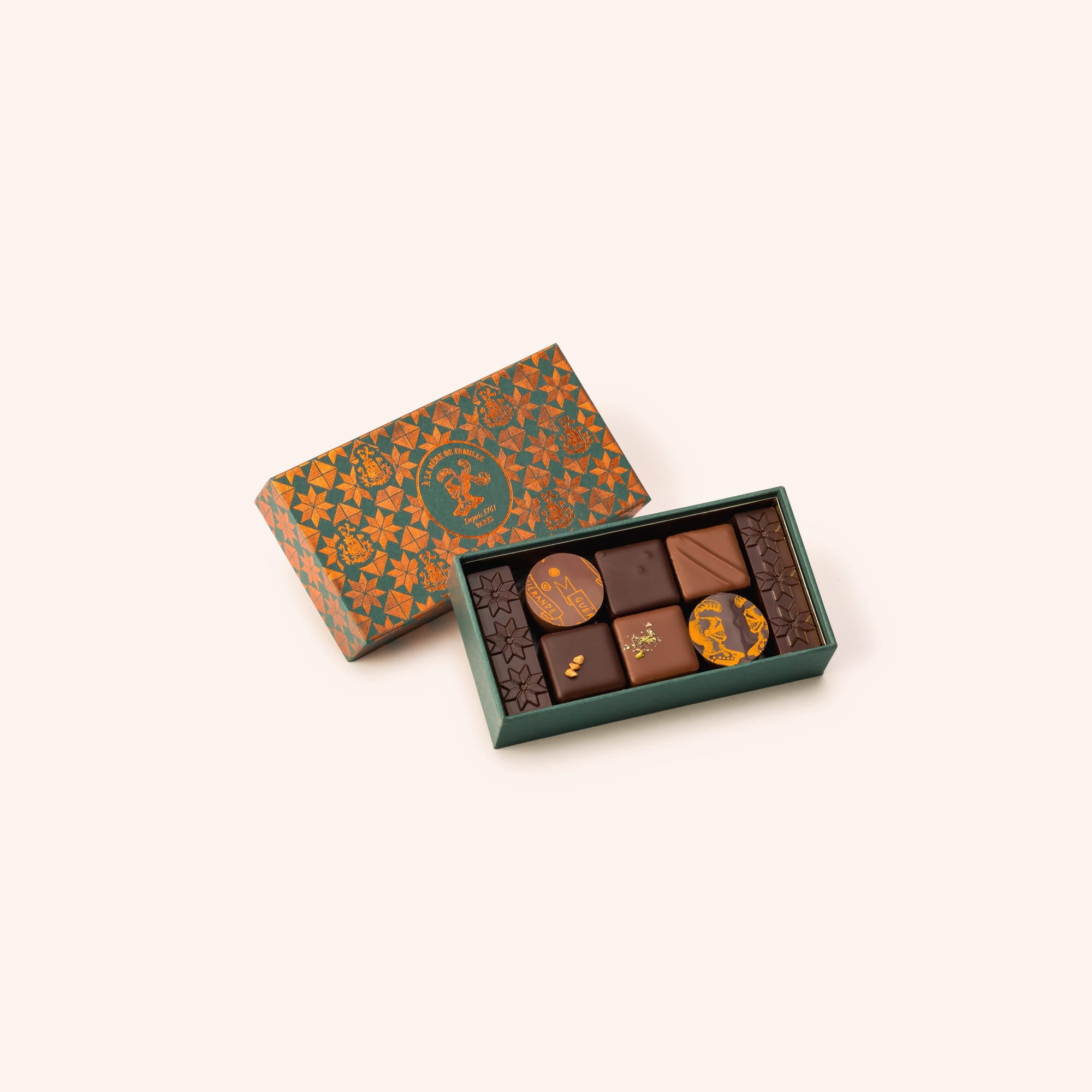 Délicieuse Attention chocolats T1 - coffret vert