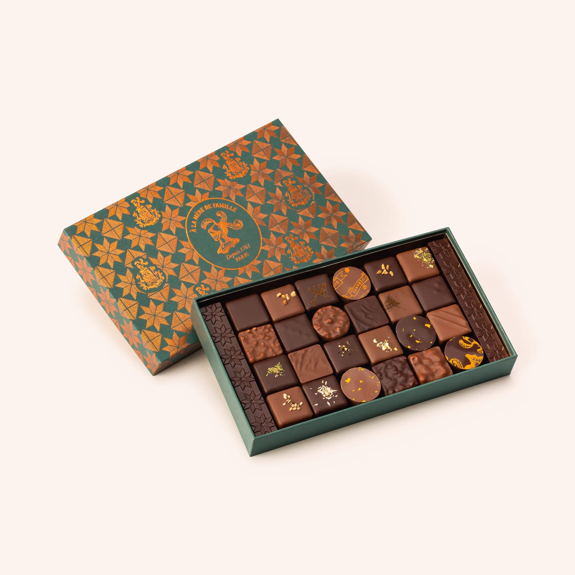 Delicious Attention chocolates T3 - green box