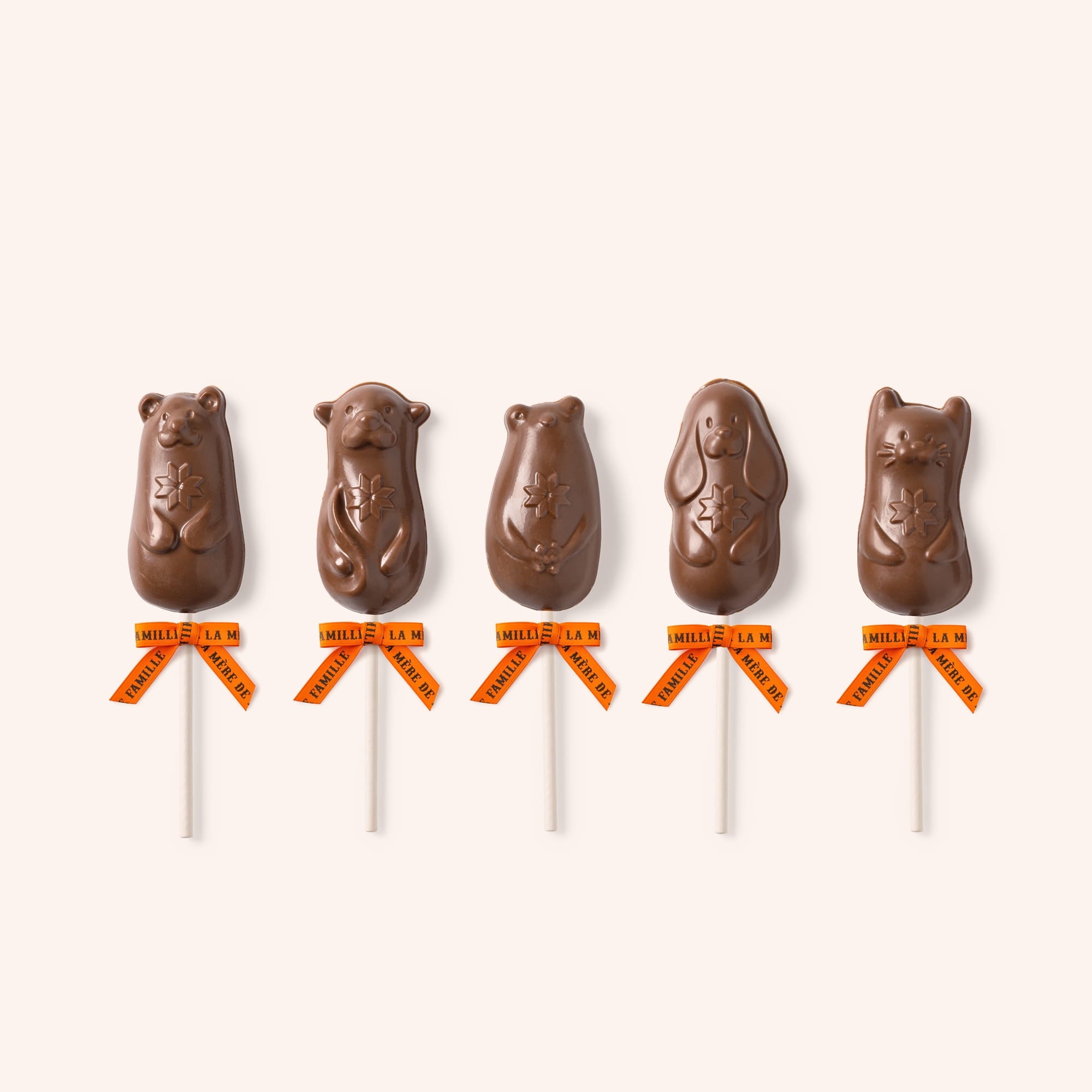 Lollipop family - Milk praline