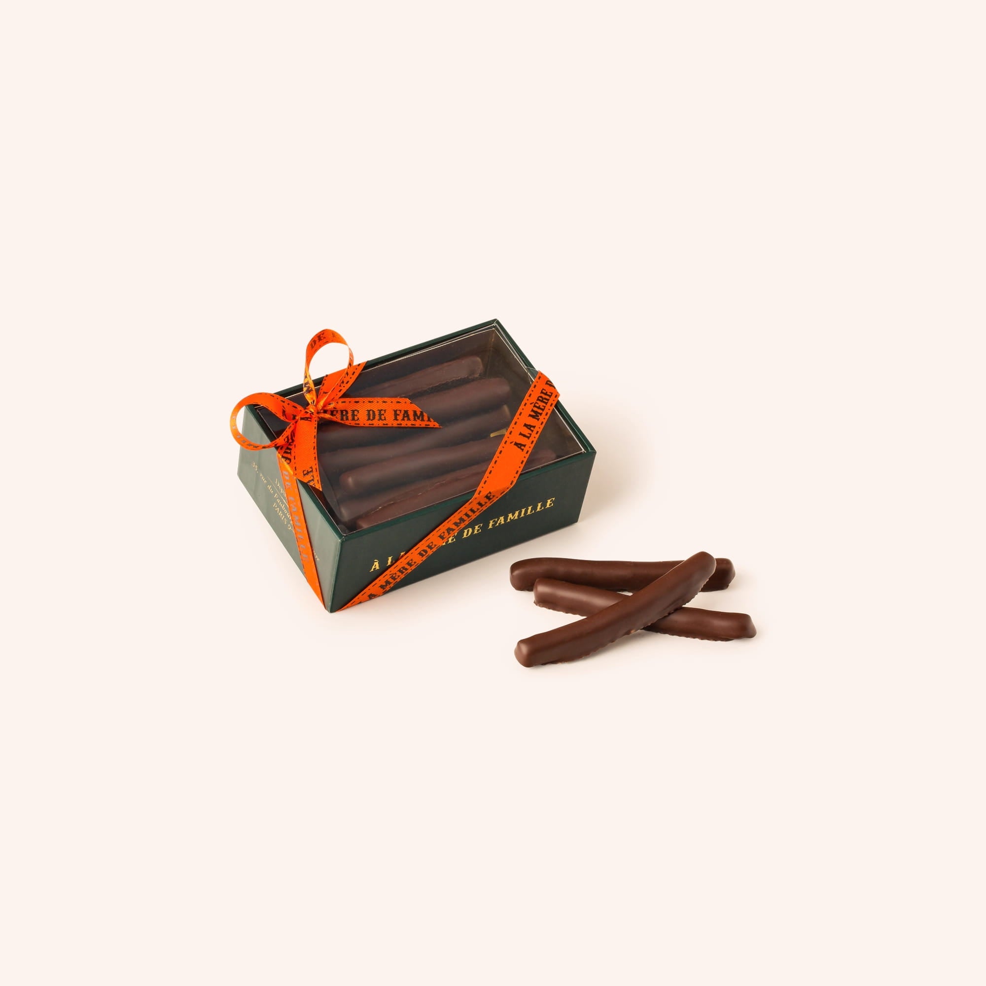 Petites orangettes au chocolat